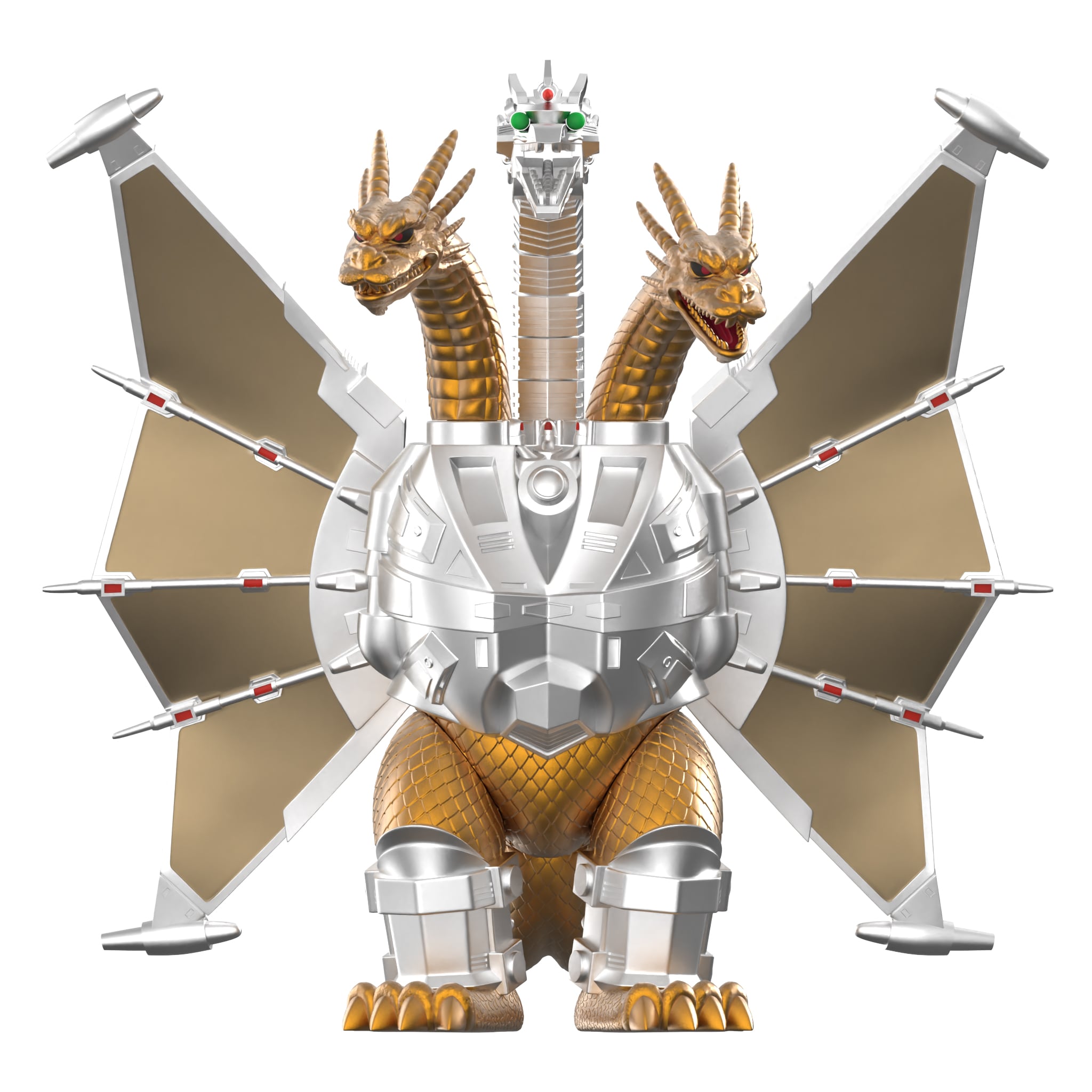 Toho ReAction Mecha-King Ghidorah Action Figure Gallery Image 3