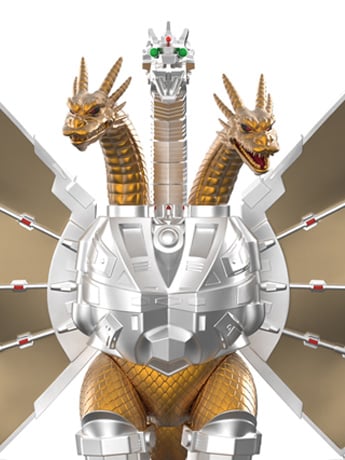 Toho ReAction Mecha-King Ghidorah Action Figure Gallery Image 2