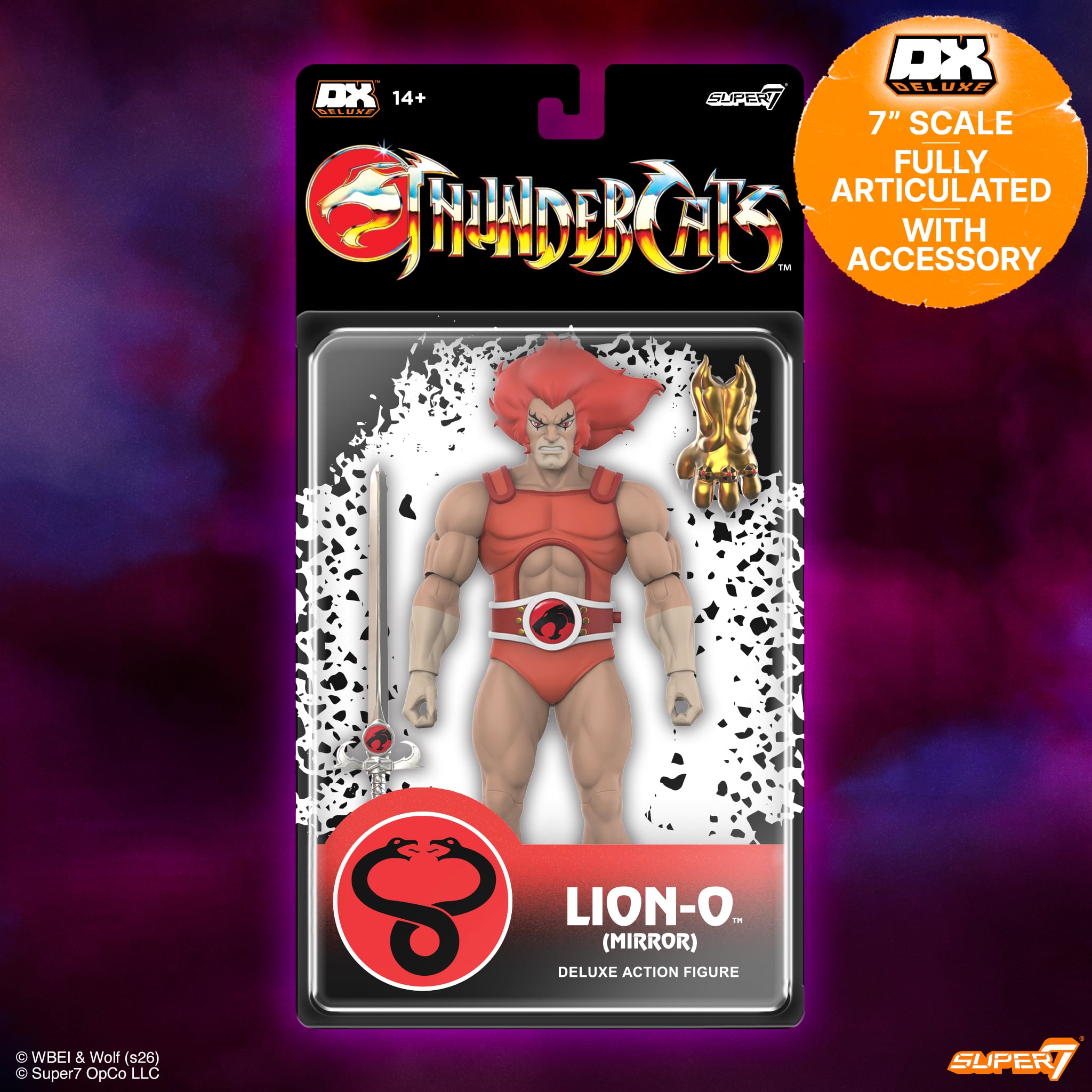 ThunderCats Deluxe Lion-O (Mirror Ver.) Action Figure Gallery Image 4