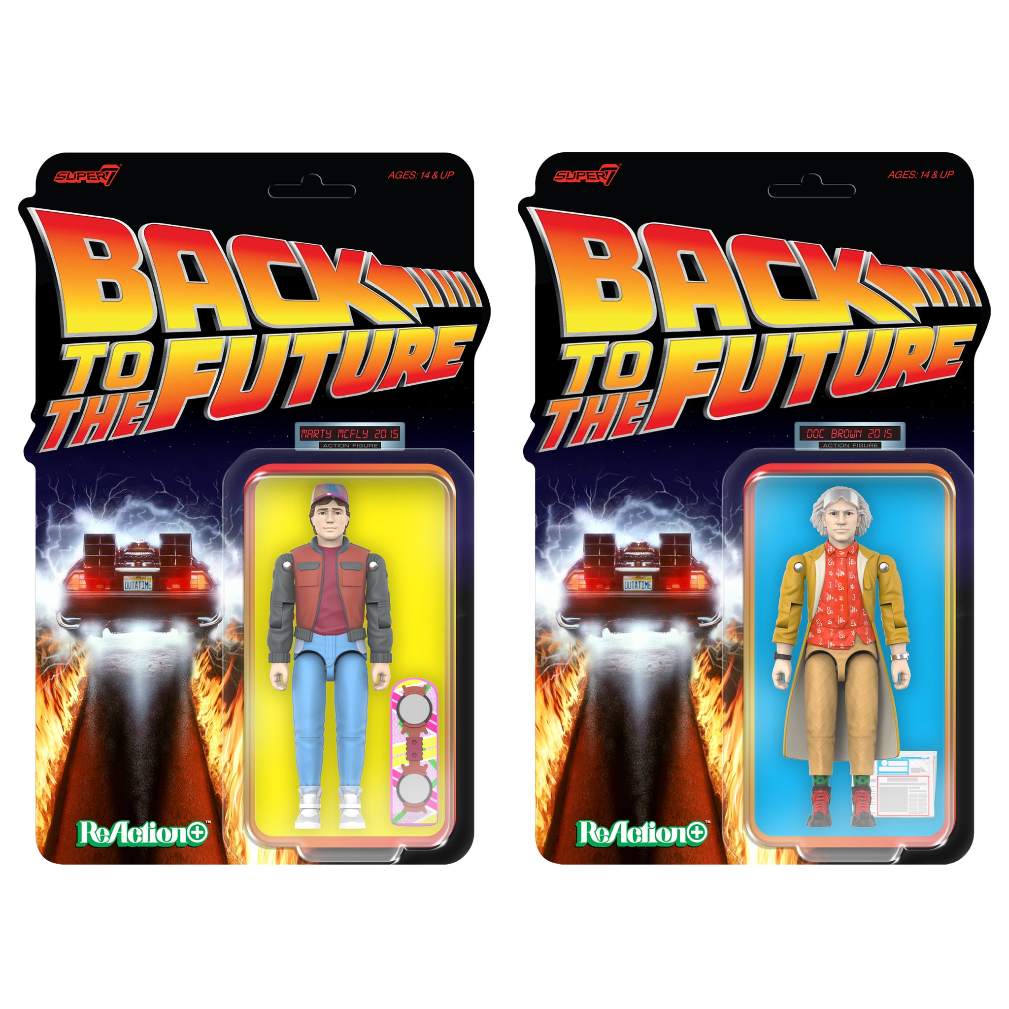 Back to the Future Part II ReAction+ Marty McFly (2015) Action Figure
