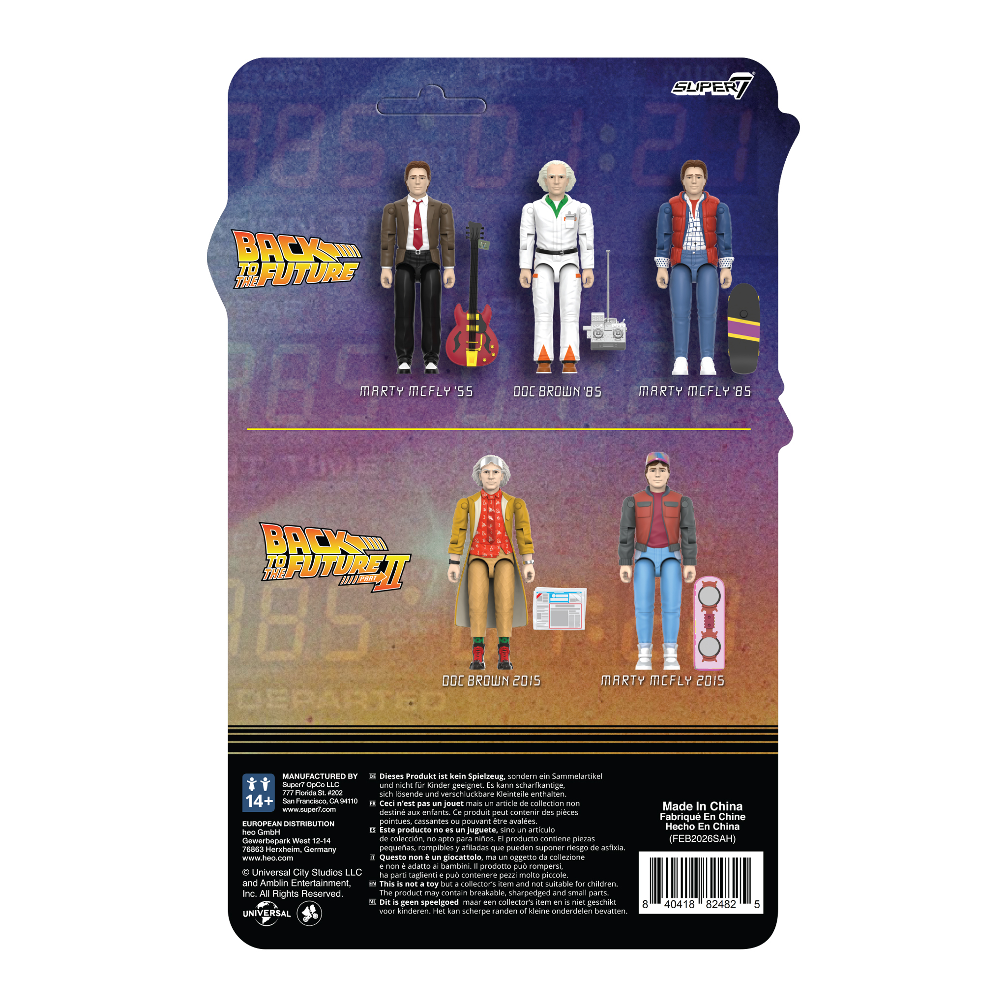 Back to the Future Part II ReAction+ Marty McFly (2015) Action Figure