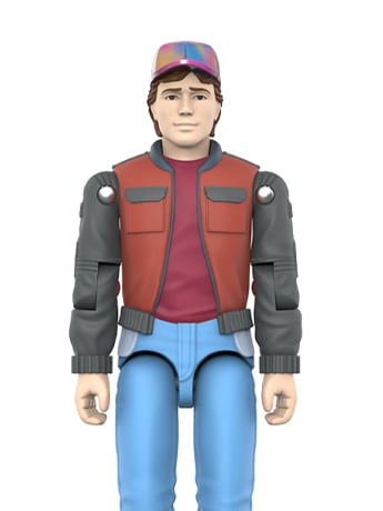 Image of Back to the Future Part II ReAction+ Marty McFly (2015) Action Figure