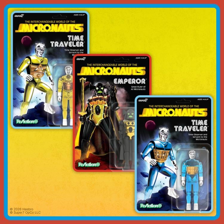 Micronauts ReAction+ Emperor Action Figure Gallery Image 8