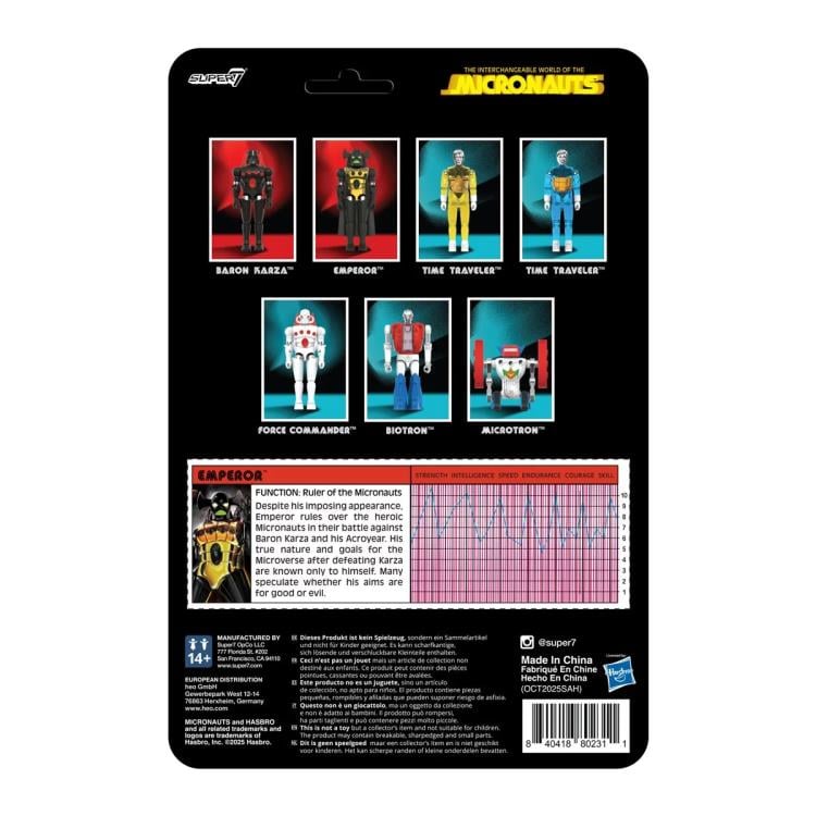 Micronauts ReAction+ Emperor Action Figure Gallery Image 7