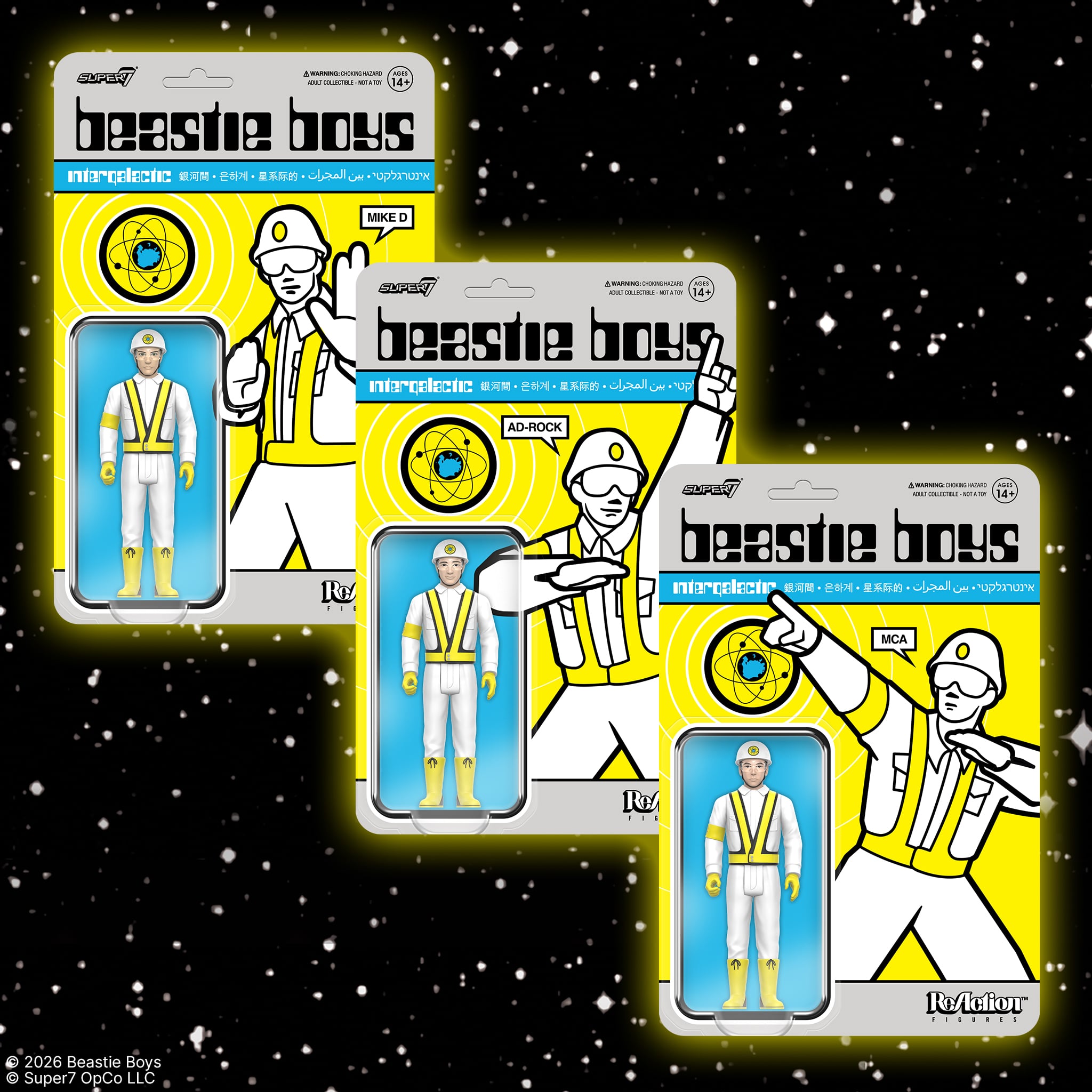 Beastie Boys ReAction Ad-Rock (Intergalactic Crossing Guard) Figure Gallery Image 8