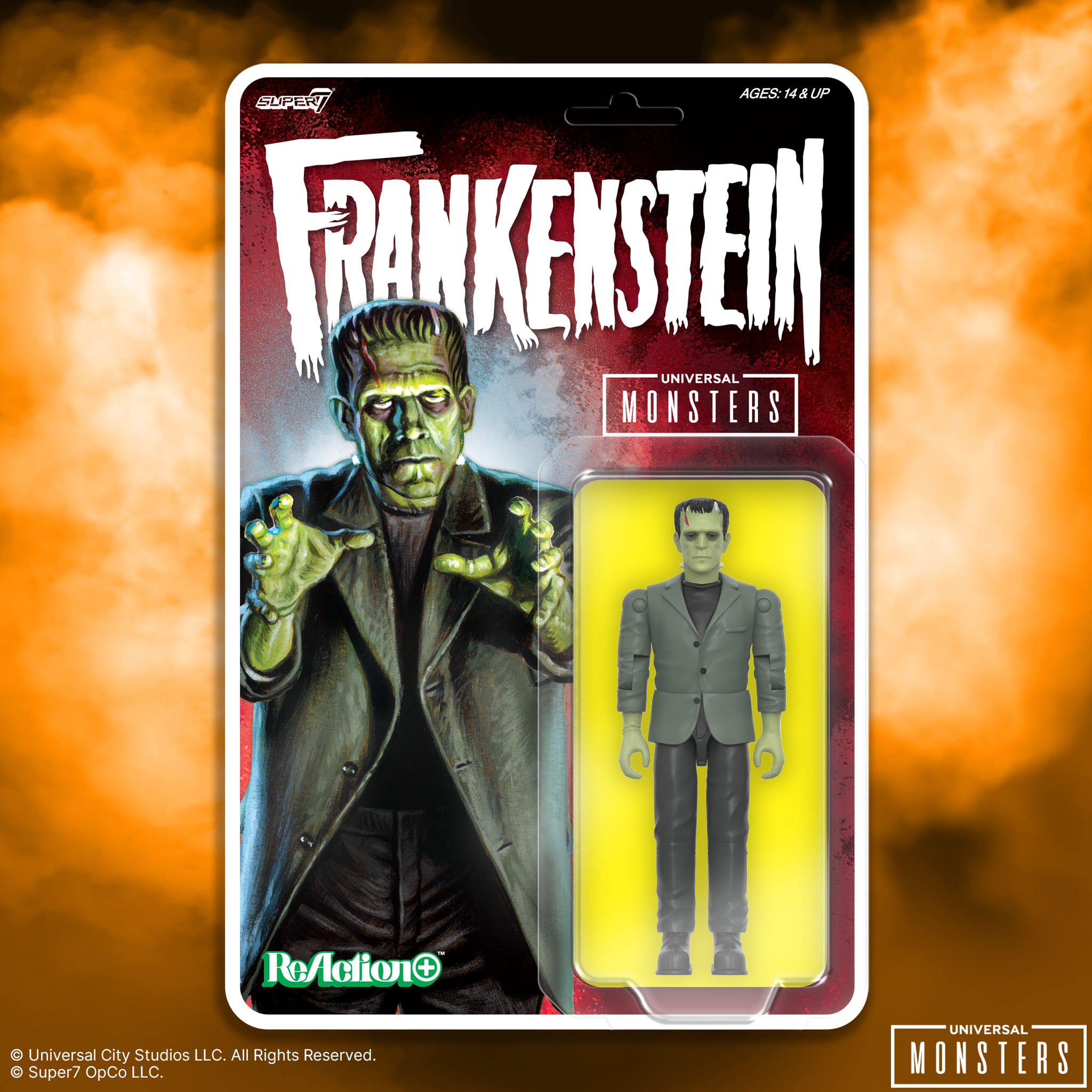 Universal Monsters ReAction+ Frankenstein Action Figure Gallery Image 4