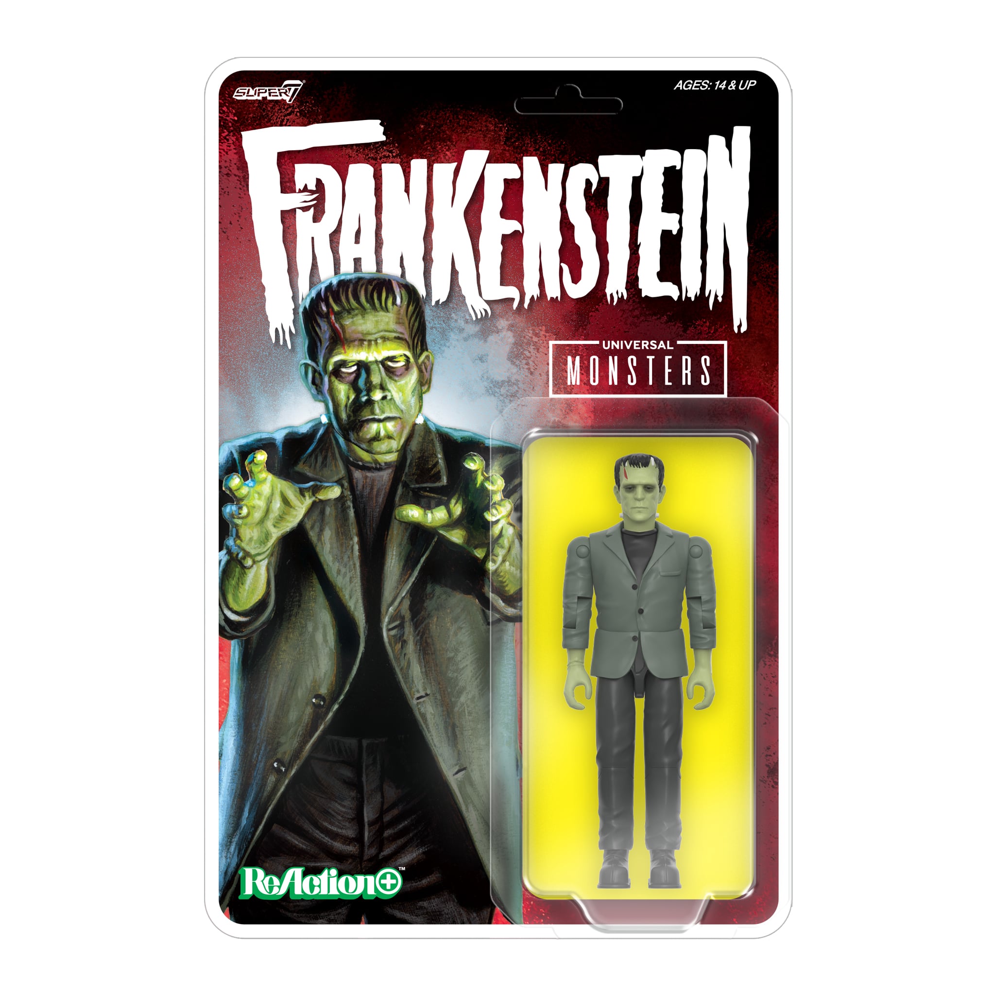 Universal Monsters ReAction+ Frankenstein Action Figure Gallery Image 5
