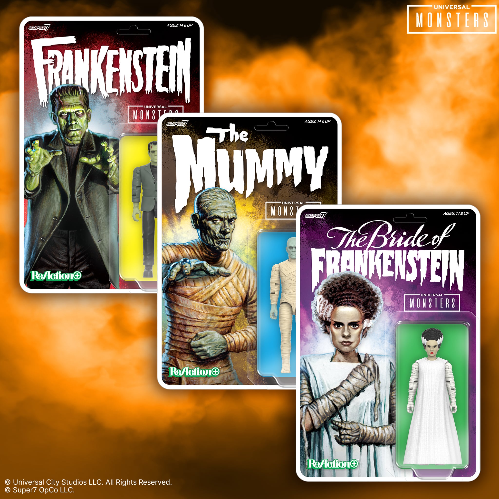 Universal Monsters ReAction+ The Bride of Frankenstein Action Figure Gallery Image 7