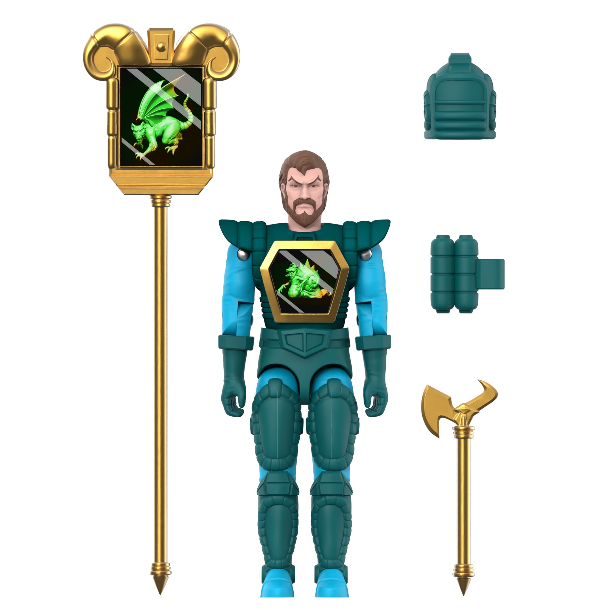 Visionaries: Knights of the Magical Light ReAction+ Darkstorm Action Figure Gallery Image 3