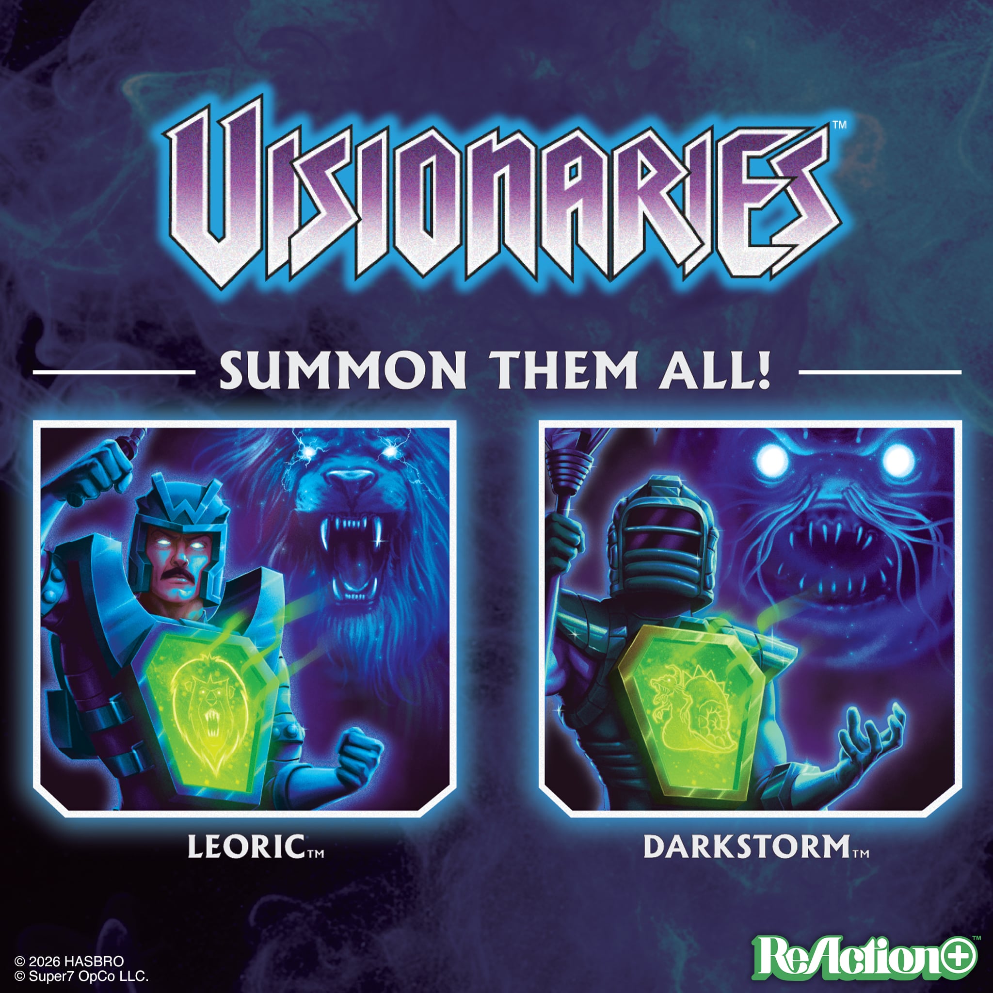 Visionaries: Knights of the Magical Light ReAction+ Darkstorm Action Figure Gallery Image 9