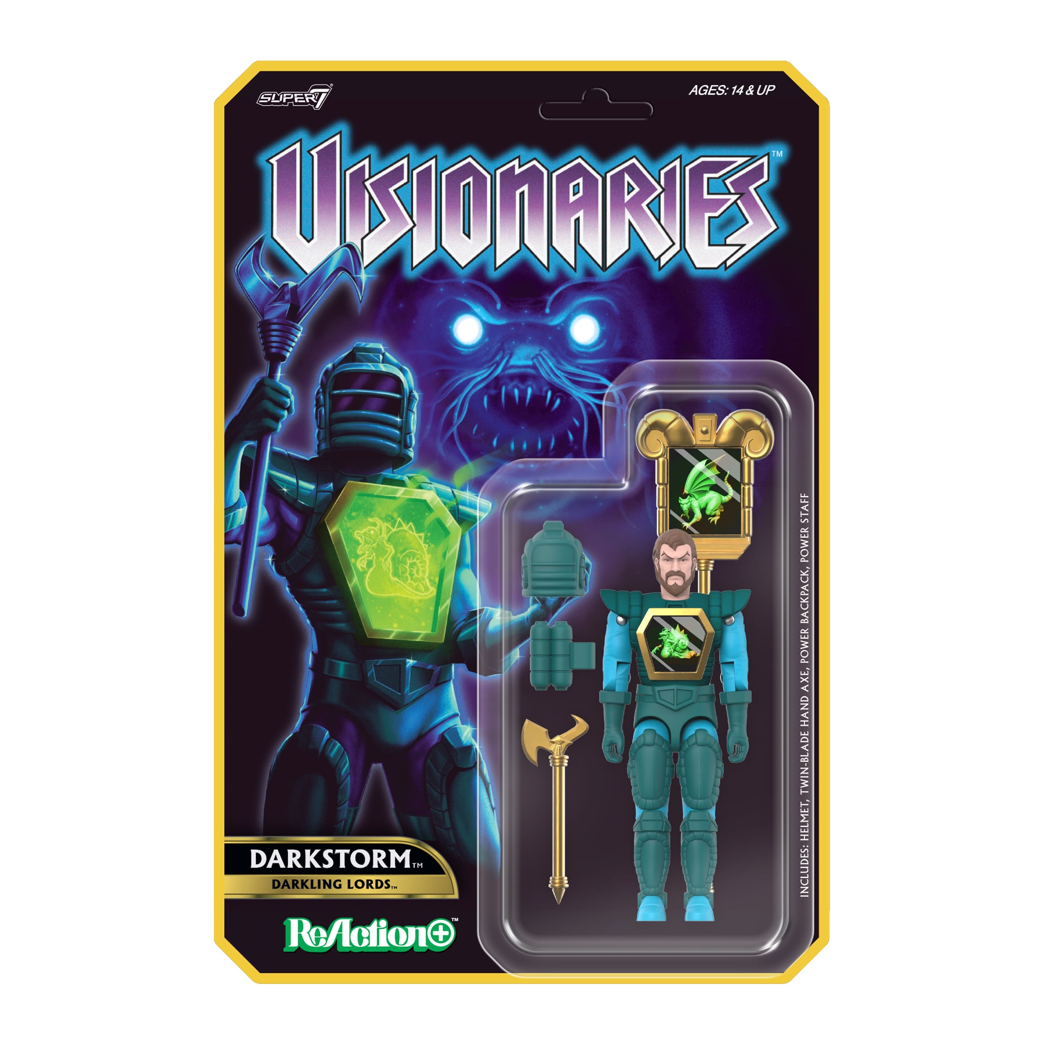 Visionaries: Knights of the Magical Light ReAction+ Darkstorm Action Figure Gallery Image 5