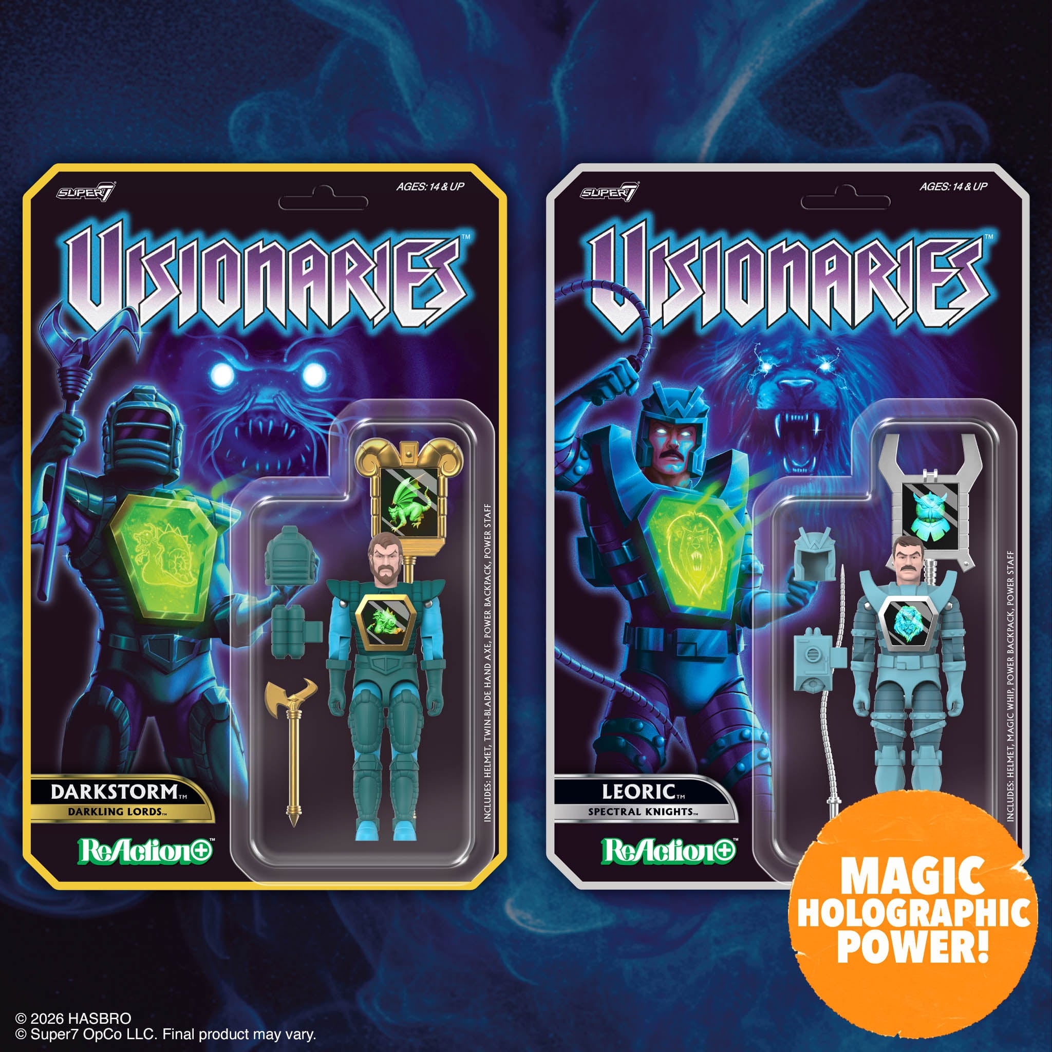 Visionaries: Knights of the Magical Light ReAction+ Leoric Action Figure Gallery Image 7