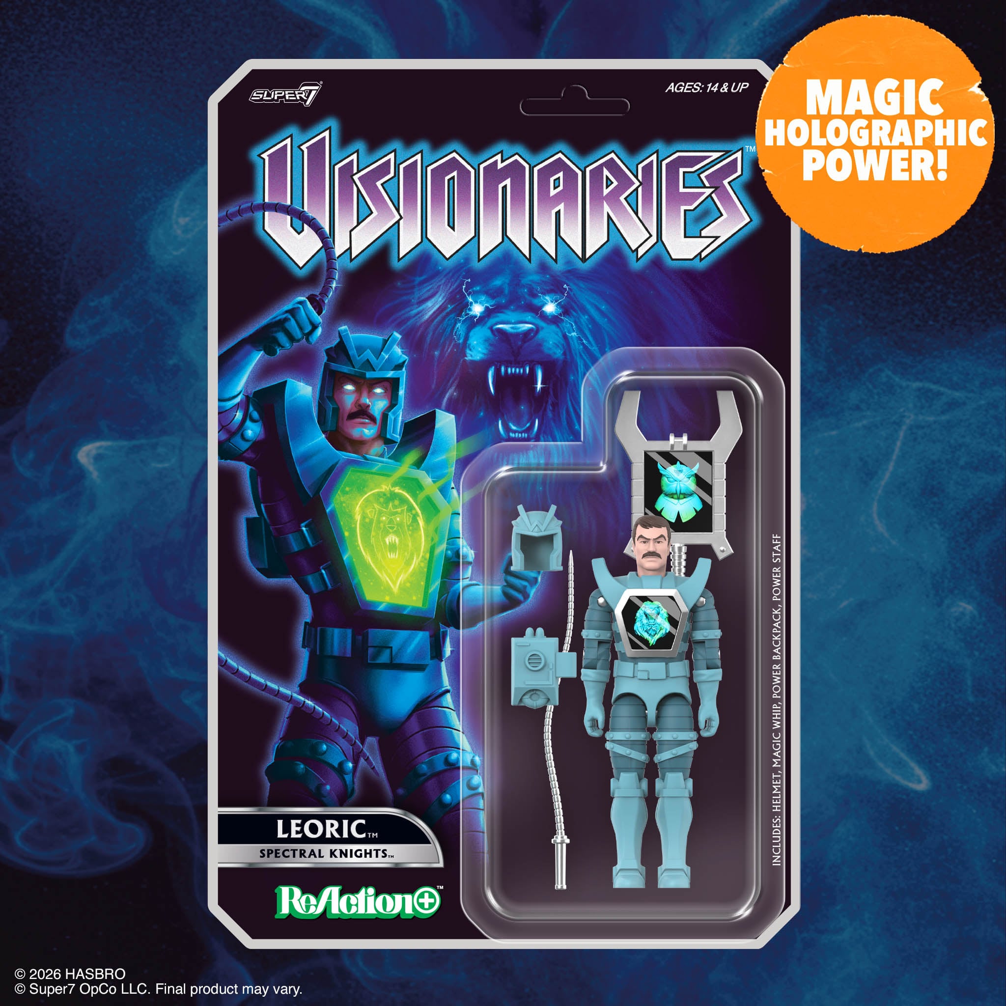 Visionaries: Knights of the Magical Light ReAction+ Leoric Action Figure Gallery Image 4