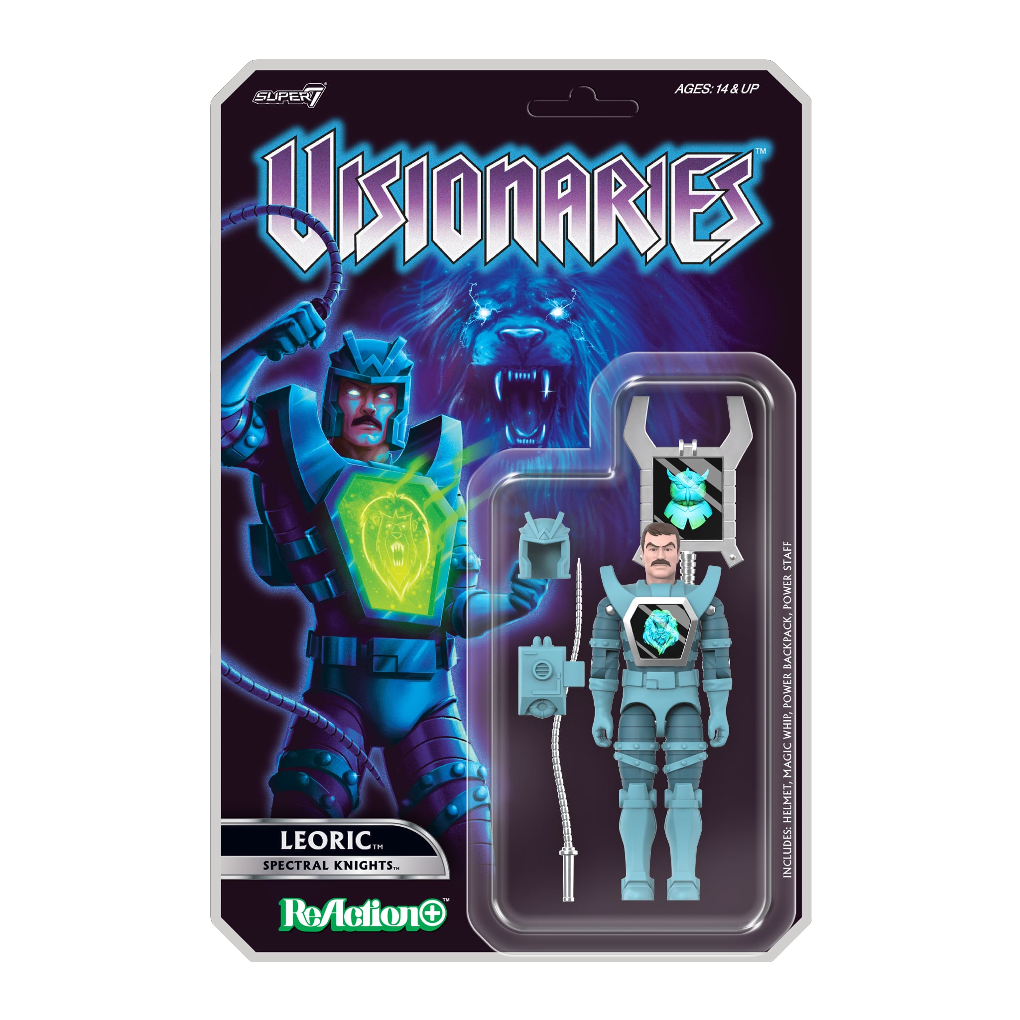 Visionaries: Knights of the Magical Light ReAction+ Leoric Action Figure Gallery Image 5