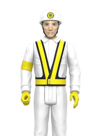 Image of Beastie Boys ReAction Mike D (Intergalactic Crossing Guard) Figure