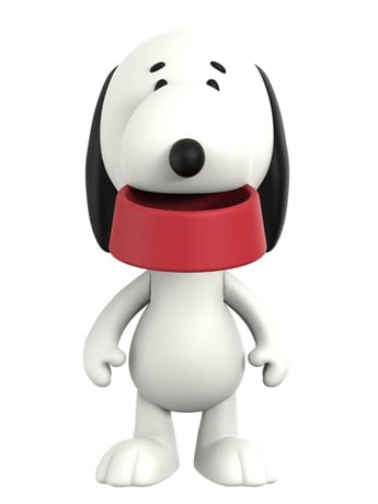 Peanuts ReAction Snoopy (Suppertime) Action Figure