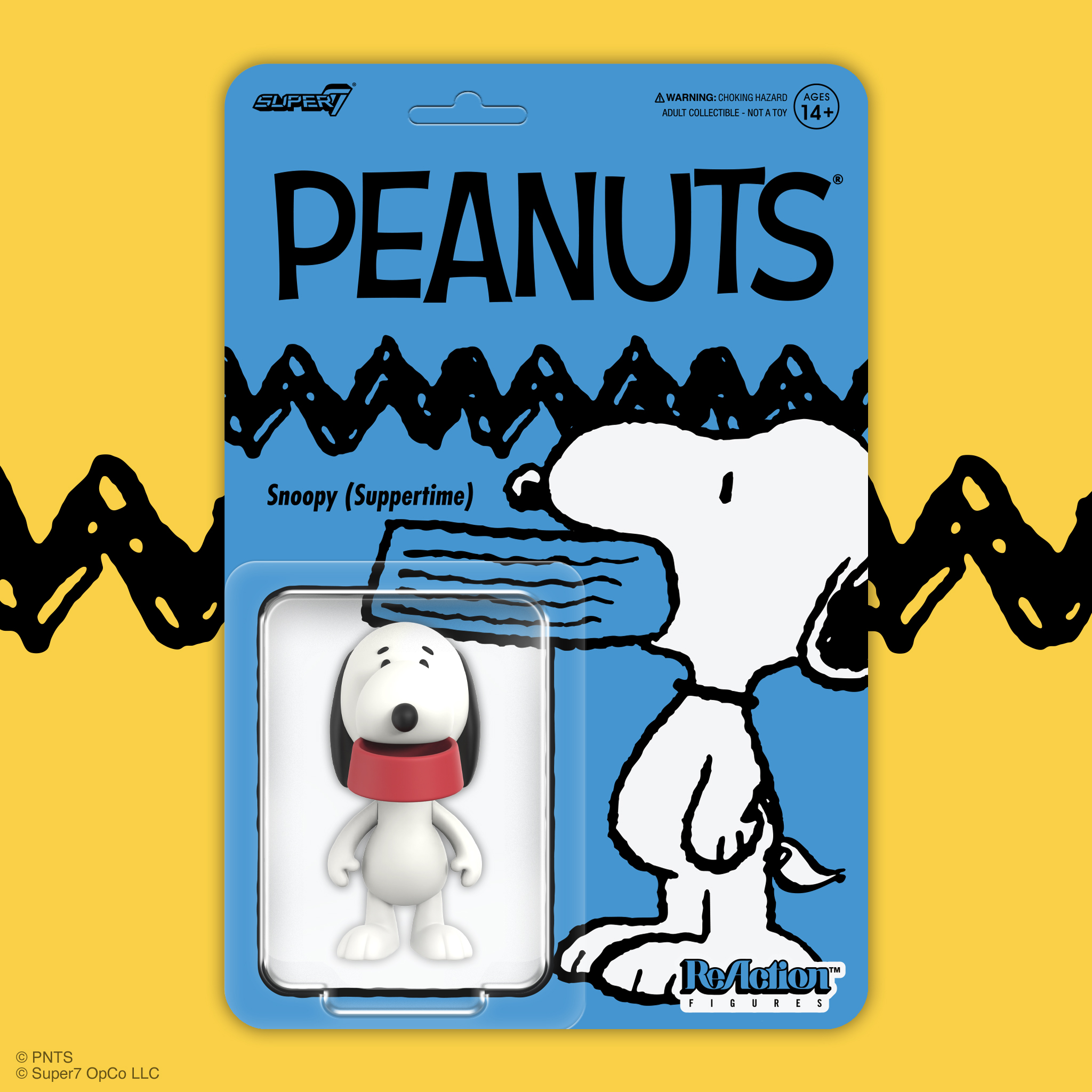 Peanuts ReAction Snoopy (Suppertime) Action Figure Gallery Image 5