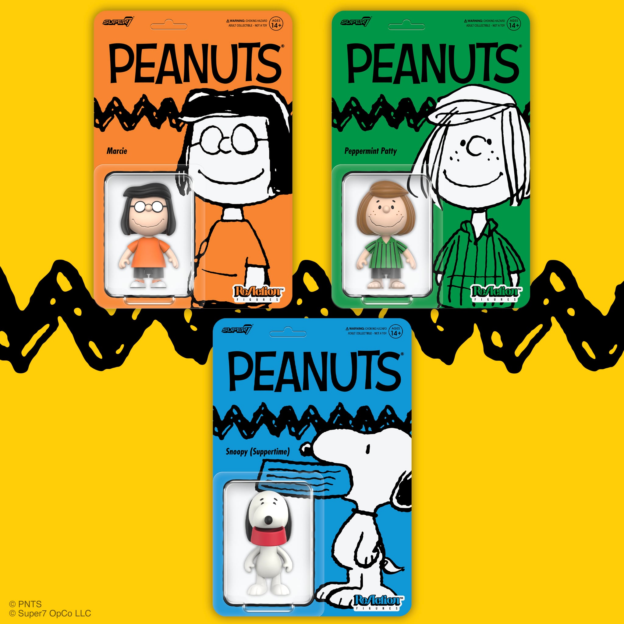 Peanuts ReAction Snoopy (Suppertime) Action Figure