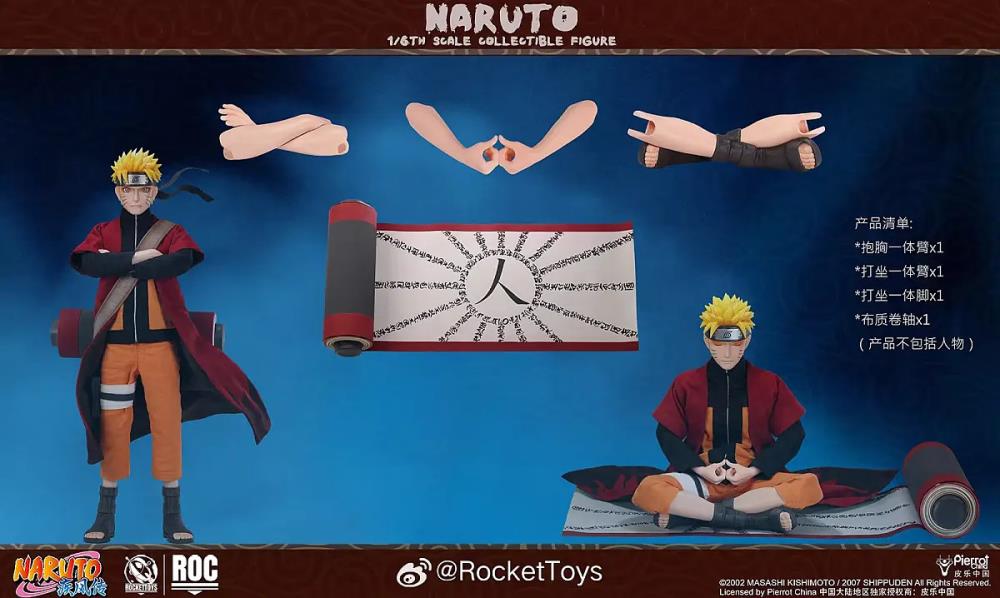 Naruto: Shippuden Naruto Uzumaki (Sage Mode Ver.) 1/6 Scale Accessory Kit Gallery Image 3