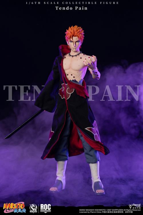 Naruto: Shippuden Pain (Tendo Damage Ver.) 1/6 Scale Figure (With Naruto: Shippuden Pain (Tendo Damage Ver.) 1/6 Scale Figure (With