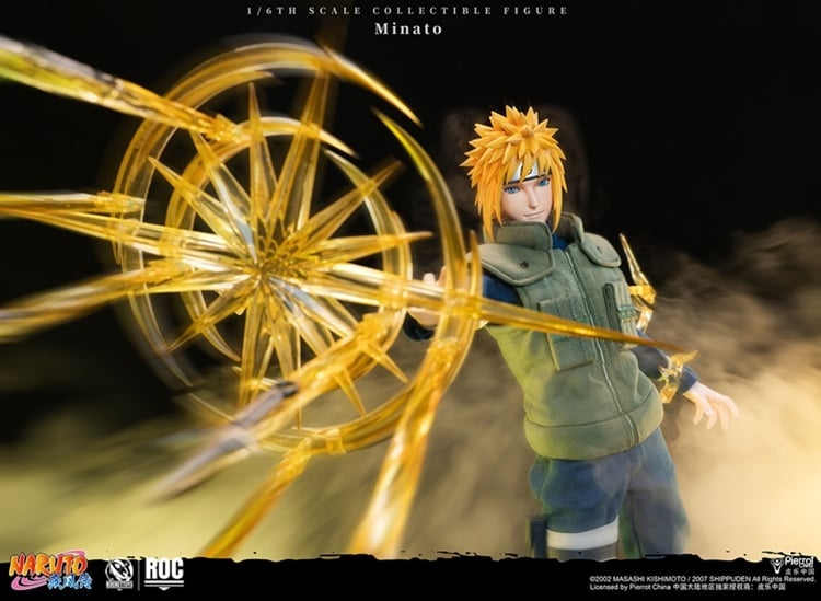 Naruto: Shippuden Minato Namikaze (Yellow Flash Ver.) 1/6 Scale Figure (With Bonus) Gallery Image 22