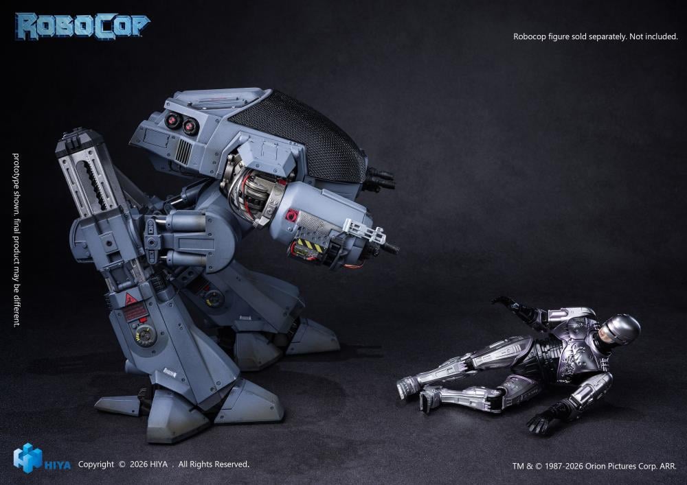 RoboCop Exquisite Super Series ED-209 1/12 Scale Action Figure Gallery Image 6