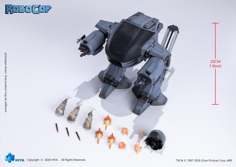RoboCop Exquisite Super Series ED-209 1/12 Scale Action Figure