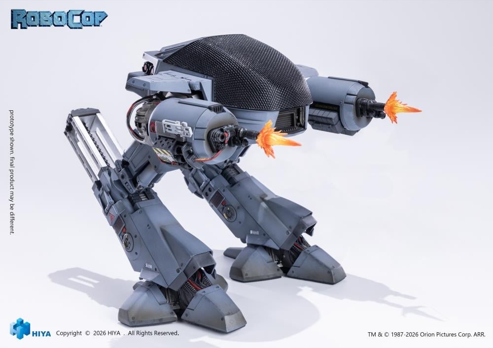 RoboCop Exquisite Super Series ED-209 1/12 Scale Action Figure Gallery Image 10