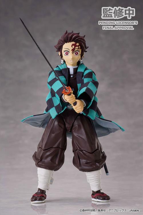 Demon Slayer: Kimetsu no Yaiba BUZZmod. Tanjiro Kamado (Ver. 2) 1/12 Scale Action Figure Gallery Image 4