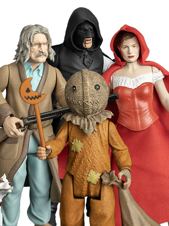 Trick r' Treat 5-Inch Scale Set of 4 Action Figures Gallery Image 2