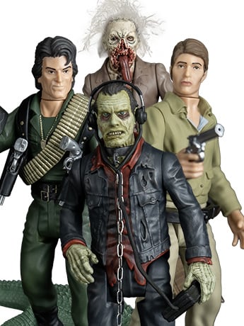 Day of the Dead 5-Inch Scale Set of 4 Action Figures