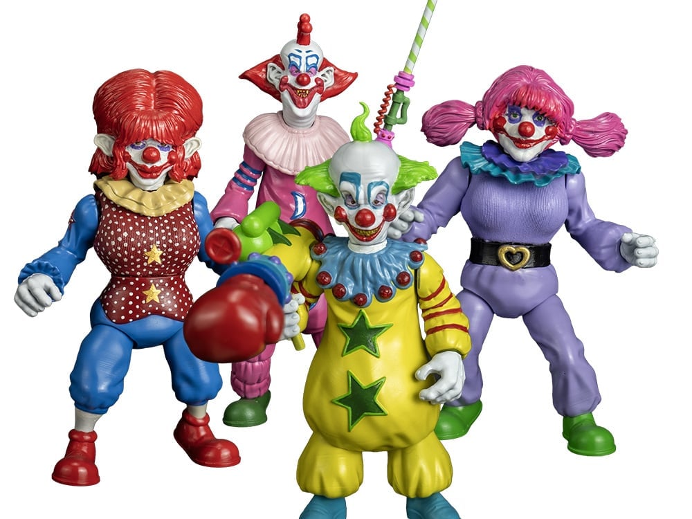 Killer Klowns from Outer Space 5-Inch Scale Set of 4 Action Figures