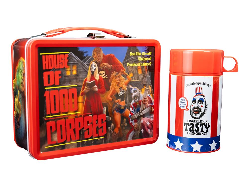 House of 1000 Corpses Metal Lunch Box and Thermos Gallery Image 1
