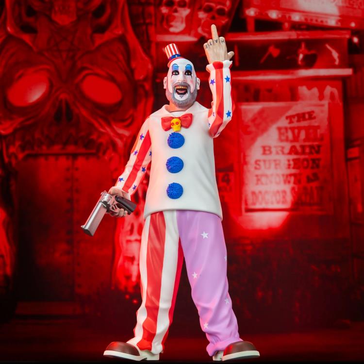 House of 1000 Corpses Giant Sized Captain Spaulding (Trash Talkin' Ver.) Action Figure Gallery Image 3