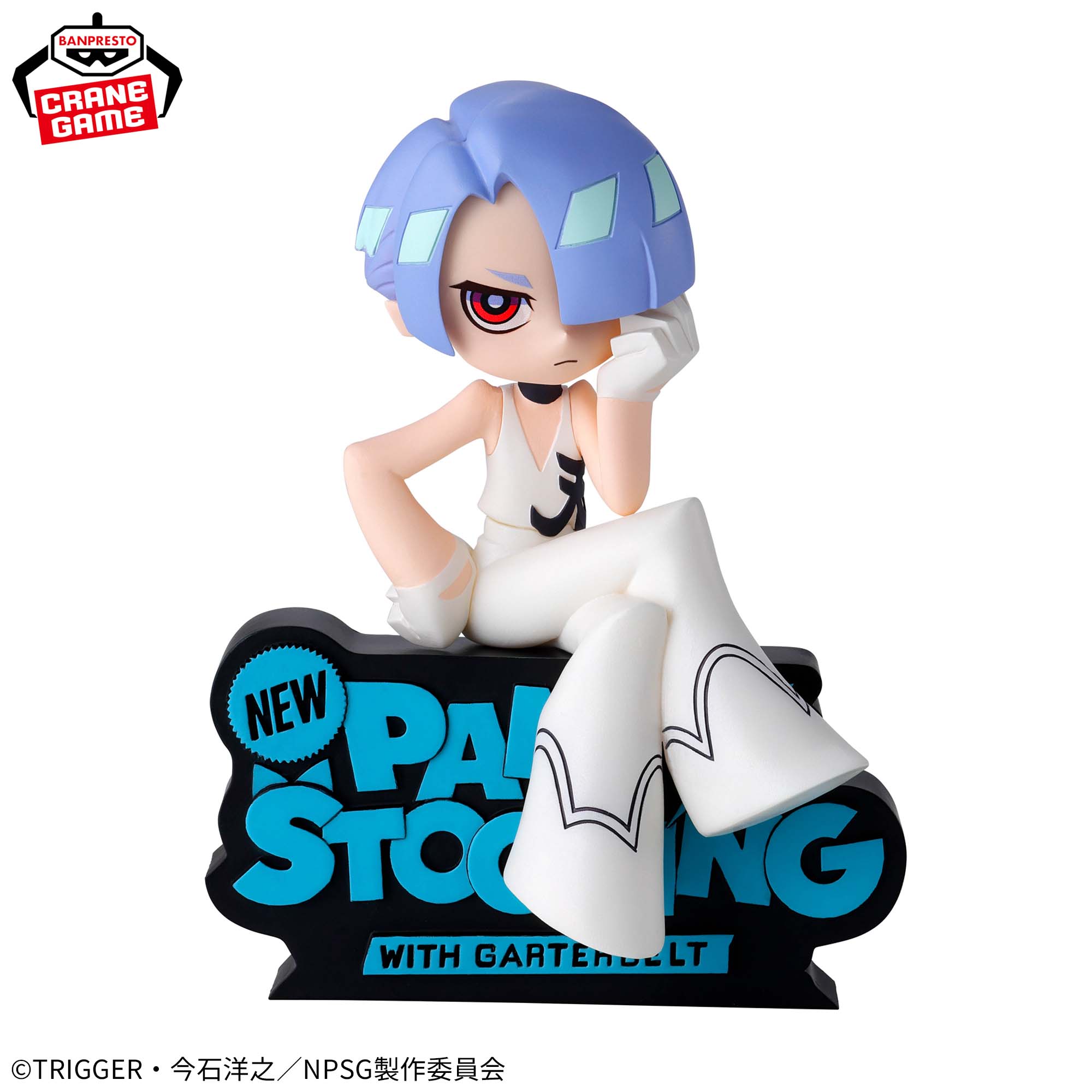 New Panty & Stocking with Garterbelt Monitor Top Figure Polyester