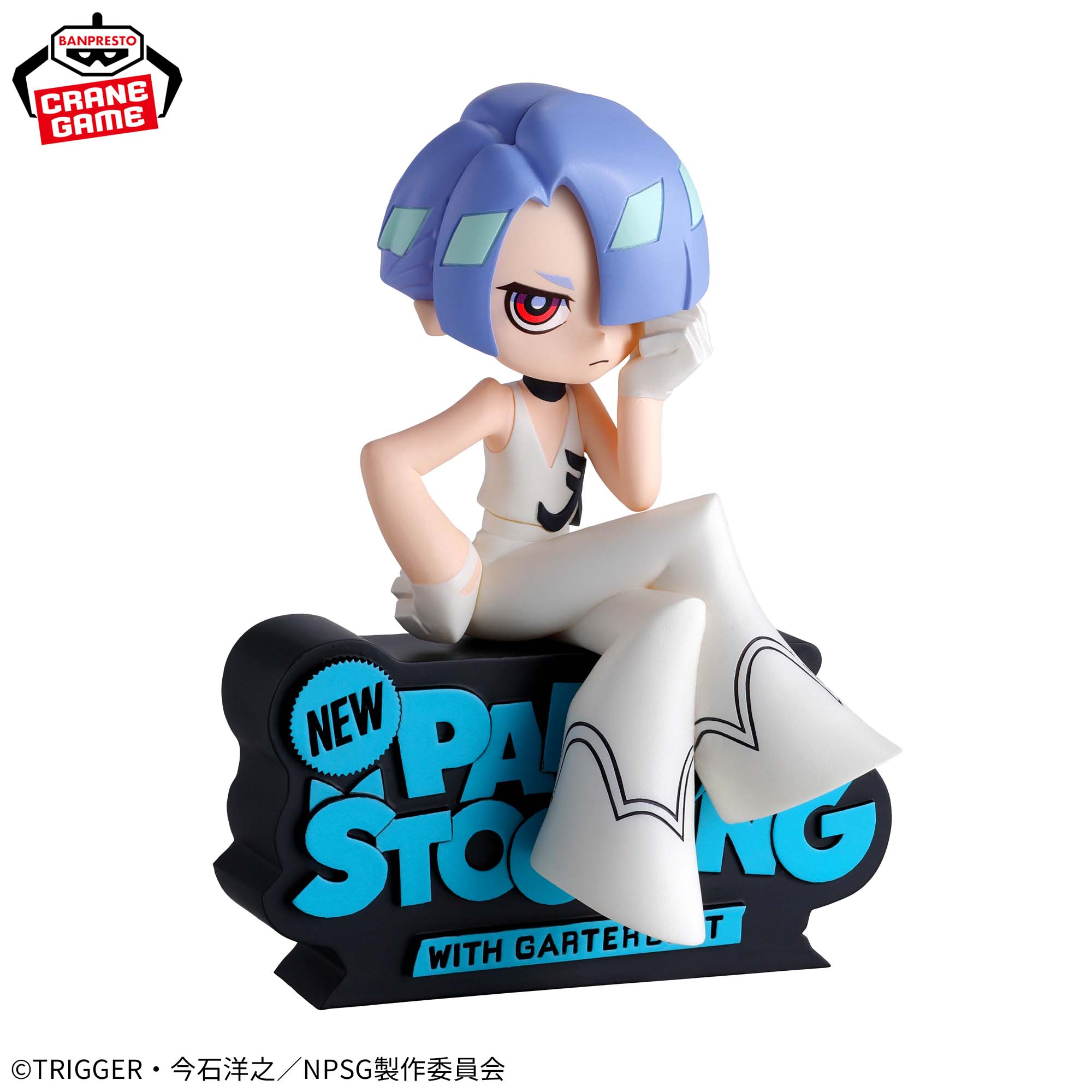 New Panty & Stocking with Garterbelt Monitor Top Figure Polyester