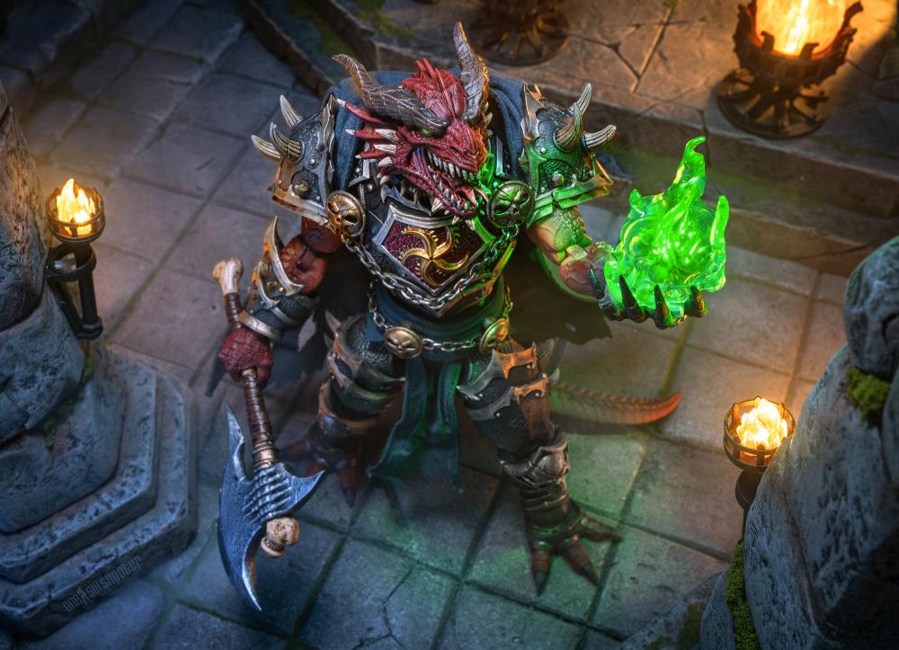 Infinite Legions Arkhan the Cruel Action Figure Gallery Image 4
