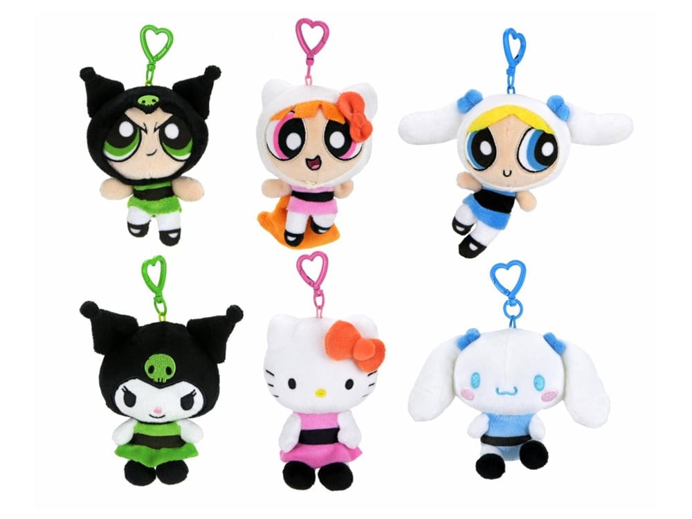 Hello Kitty and Friends x The Powerpuff Girls Random Plush Charm Gallery Image 1