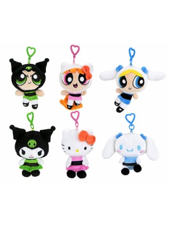 Hello Kitty and Friends x The Powerpuff Girls Box of 18 Random Plush Charms Gallery Image 2