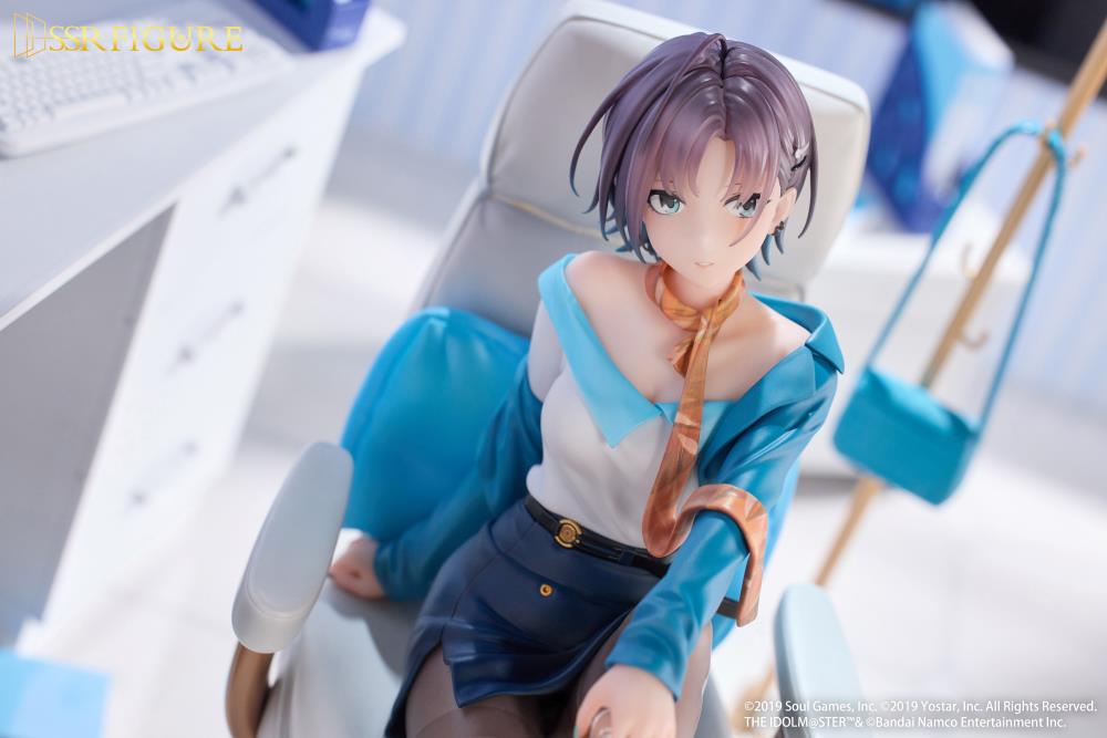 The Idolmaster: Shiny Colors x Mahjong Soul SSR Figure Asakura Toru (Leisurely Grace Ver.) 1/7 Scale Figure Gallery Image 7