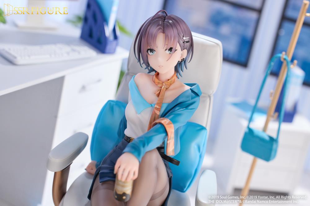 The Idolmaster: Shiny Colors x Mahjong Soul SSR Figure Asakura Toru (Leisurely Grace Ver.) 1/7 Scale Figure Gallery Image 6