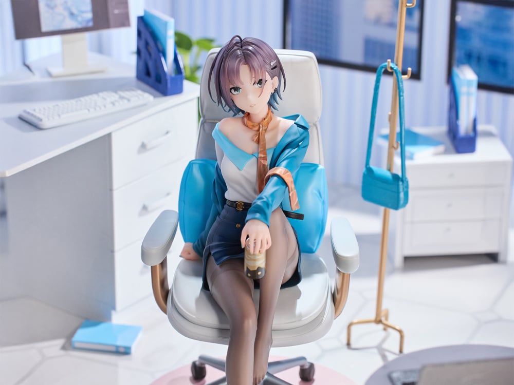 The Idolmaster: Shiny Colors x Mahjong Soul SSR Figure Asakura Toru (Leisurely Grace Ver.) 1/7 Scale Figure Gallery Image 1
