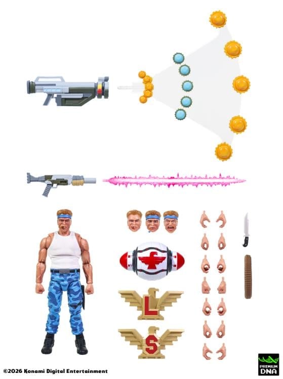 Contra Signature Collection Bill Rizer (Maximum Payload) 1/12 Scale Action Figure Gallery Image 11