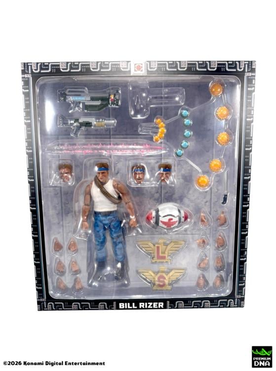 Contra Signature Collection Bill Rizer (Maximum Payload) 1/12 Scale Action Figure Gallery Image 27