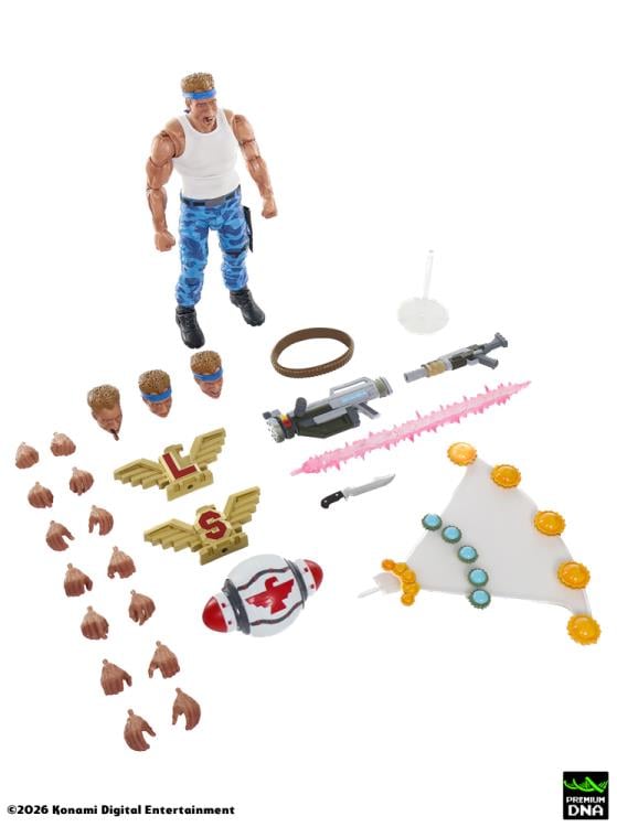Contra Signature Collection Bill Rizer (Maximum Payload) 1/12 Scale Action Figure Gallery Image 25