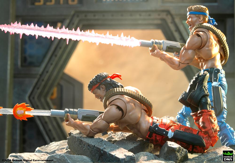 Contra Signature Collection Bill Rizer (Maximum Payload) 1/12 Scale Action Figure Gallery Image 8