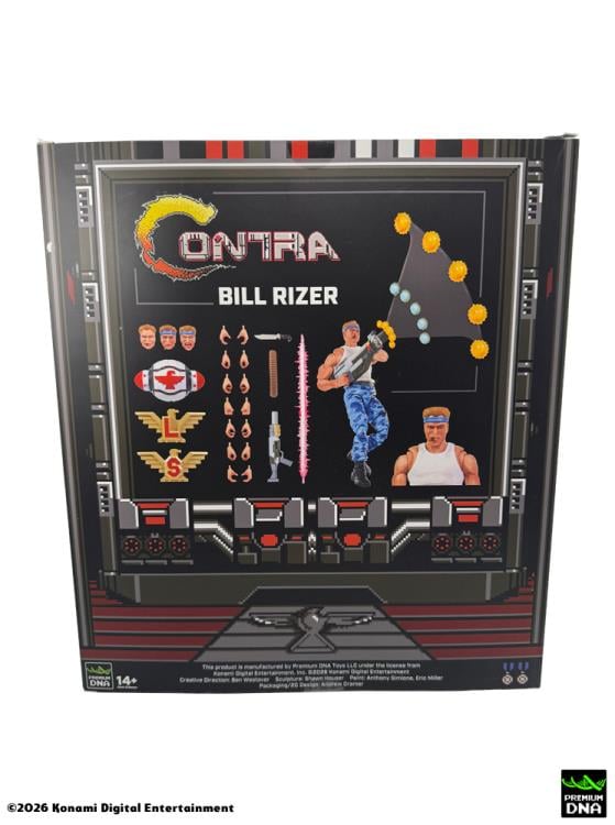 Contra Signature Collection Bill Rizer (Maximum Payload) 1/12 Scale Action Figure Gallery Image 33