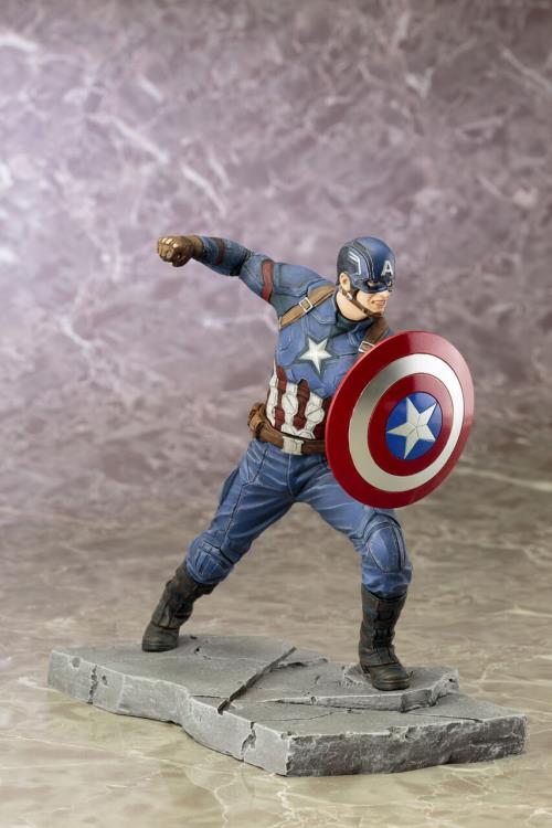 Captain America: Civil War ArtFX+ Captain America Statue Gallery Image 8