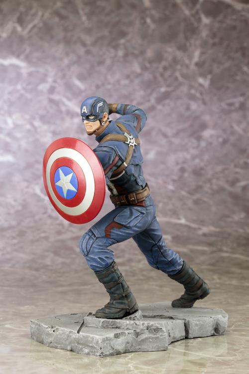 Captain America: Civil War ArtFX+ Captain America Statue Gallery Image 6