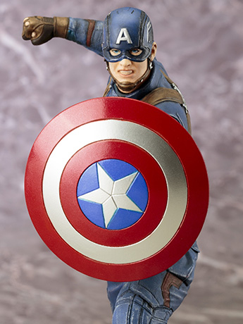 Captain America: Civil War ArtFX+ Captain America Statue Gallery Image 2